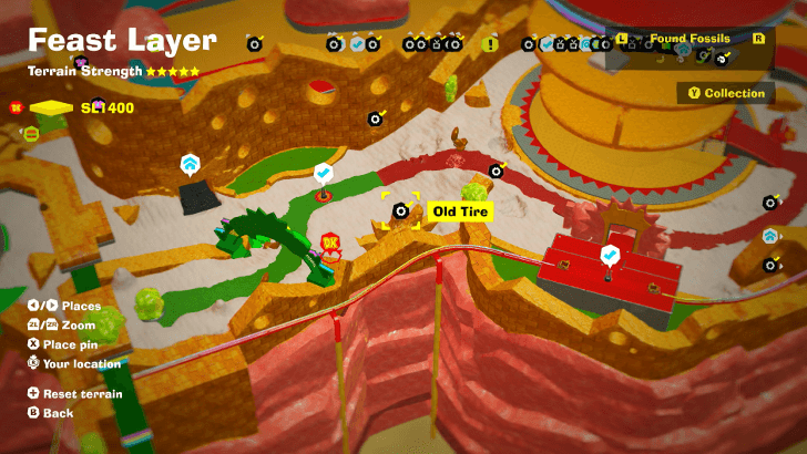 Old Tire 27 Fossil Map Location