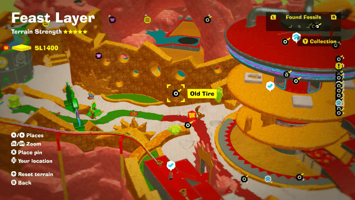 Old Tire 26 Fossil Map Location