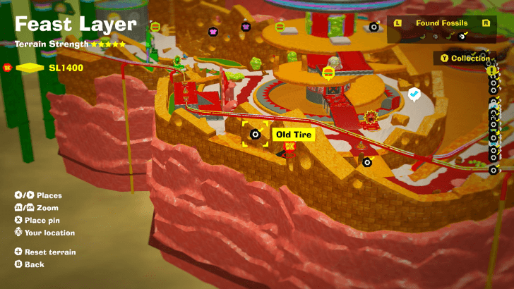 Old Tire 23 Fossil Map Location