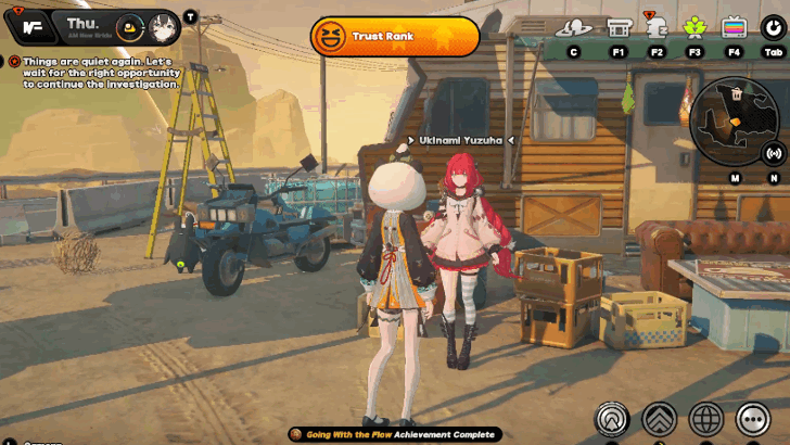 Trust Rank Increase With Yuzuha