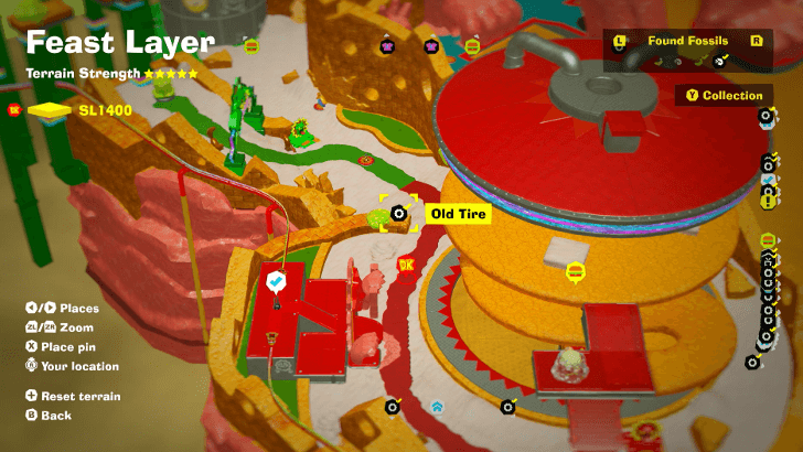 Old Tire 24 Fossil Map Location