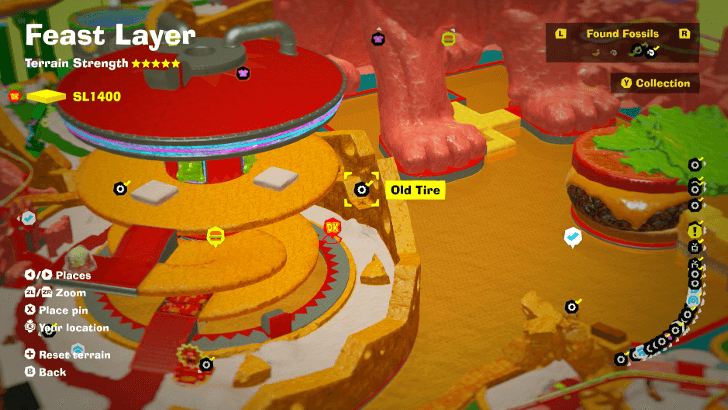 Old Tire 25 Fossil Map Location