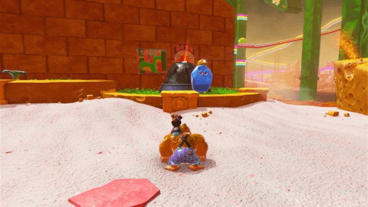 Battle Mine-Cart Muck Banandium Gem Overworld