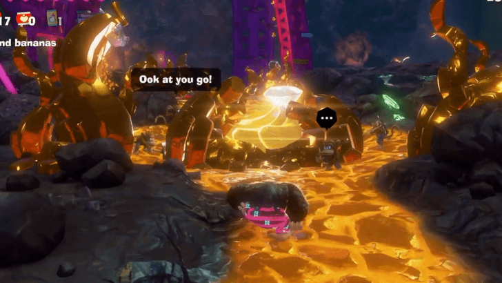 Gold Rush! Banandium Gem Overworld Location