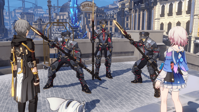 Honkai Star Rail - Defeat the IPC Workers in an Aether Spirit Battle