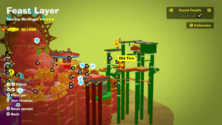 Old Tire 31 Fossil Map Location