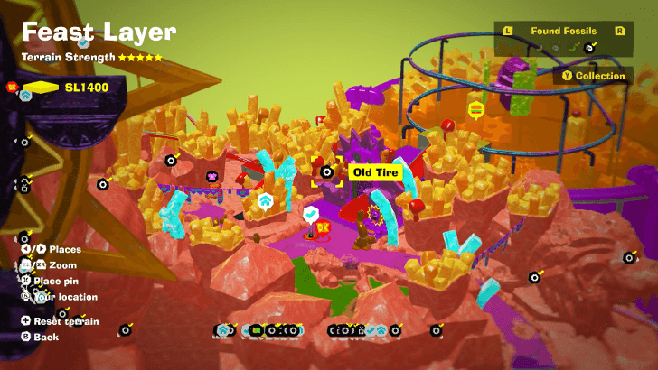 Old Tire 40 Fossil Map Location