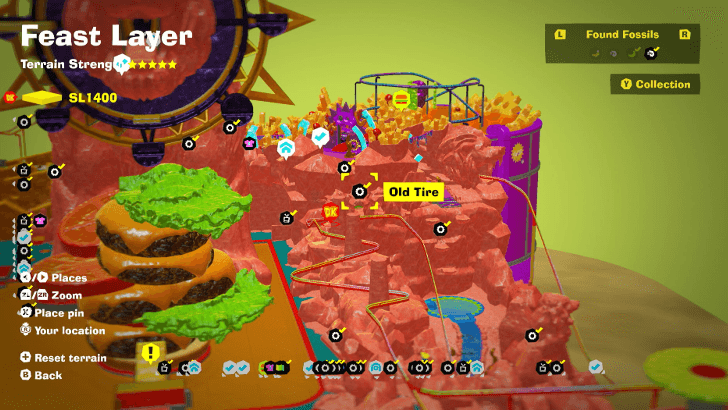 Old Tire 37 Fossil Map Location