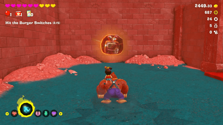 Cathode-Ray Tube 6 Fossil Overworld Location