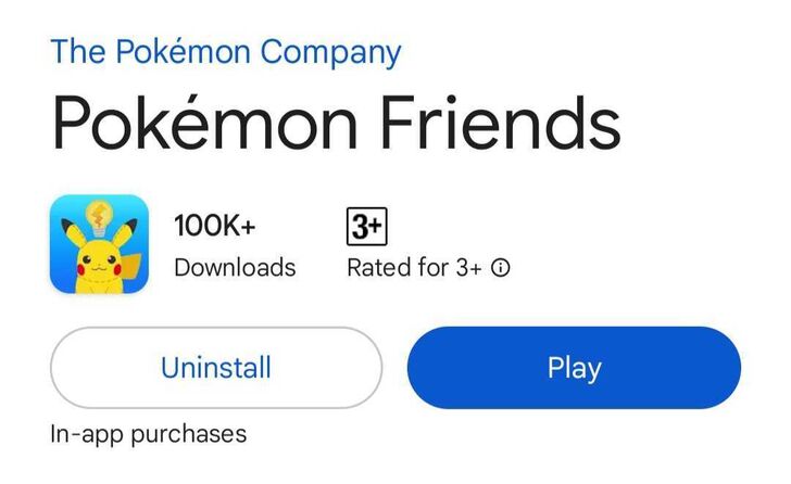 Pokemon Friends Google Play