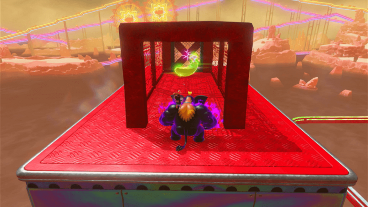 Triple-Gated Banana Banandium Gem Overworld Location