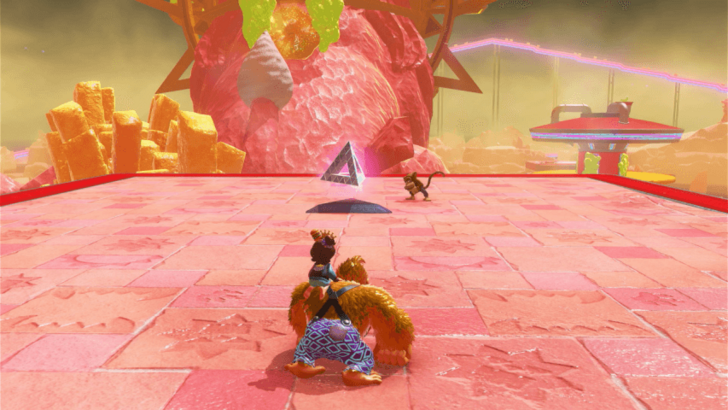 Shifty Smash Out of the Box Banandium Gem Overworld Location