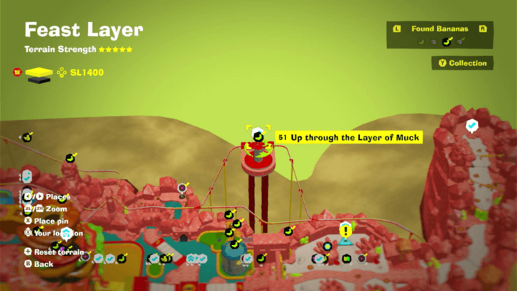 Up through the Layer of Muck Banandium Gem Map Location