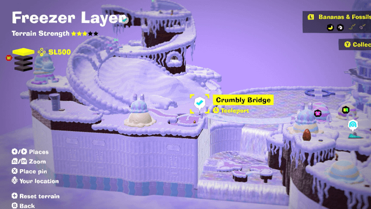 Crumbly Bridge Checkpoint Checkpoint Map Location