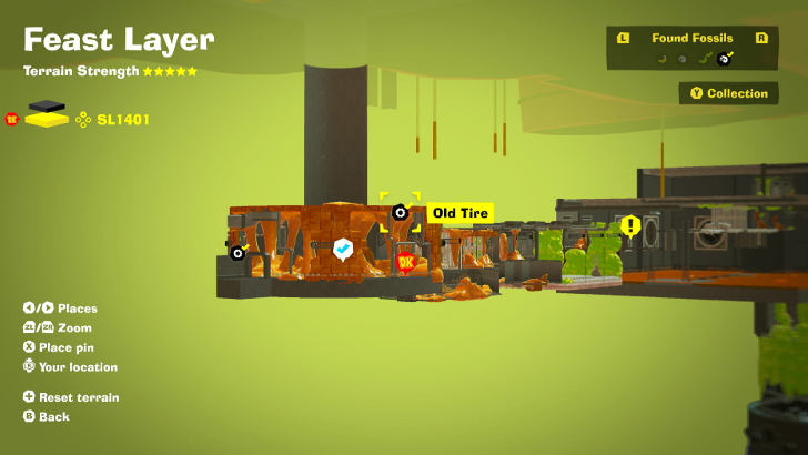 Old Tire 45 Fossil Map Location