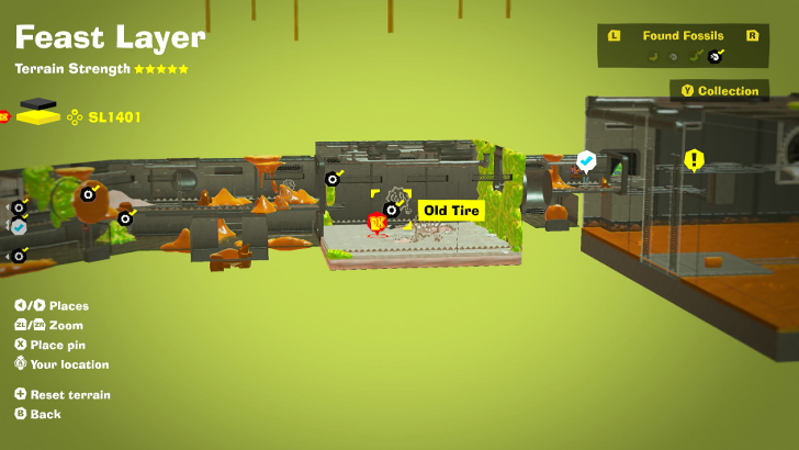 Old Tire 49 Fossil Map Location