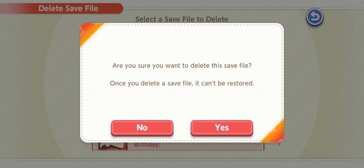 Pokemon Friends Delete Save File