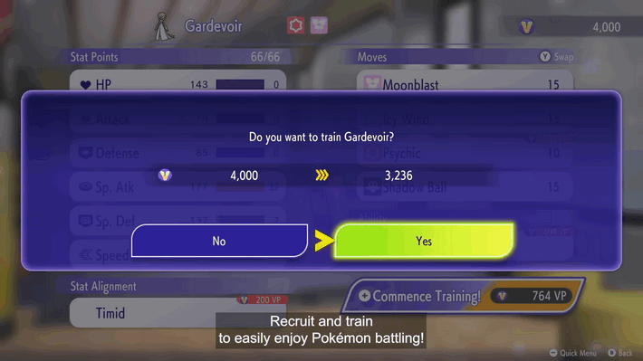 VP Cost for Training