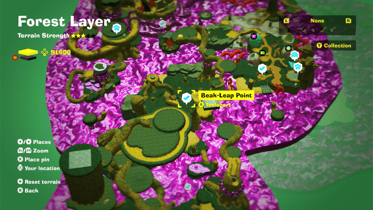 Beak-Leap Point Checkpoint Checkpoint Map Location