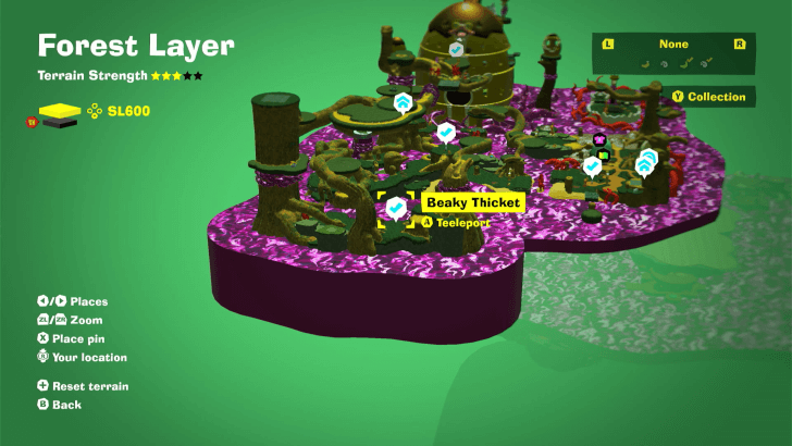 Beaky Thicket Checkpoint Checkpoint Map Location