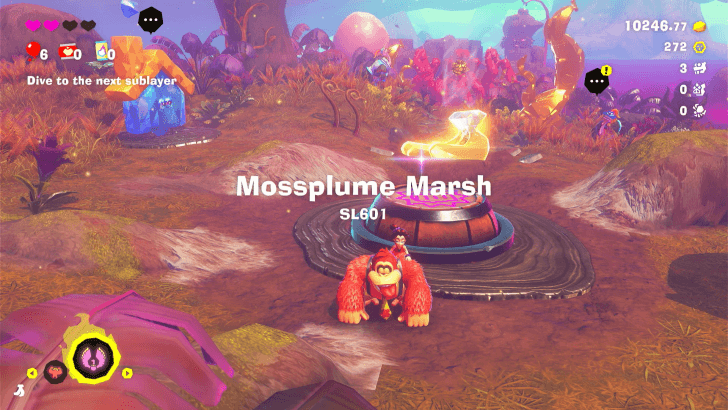 Mossplume Marsh Checkpoint Checkpoint Overworld Location