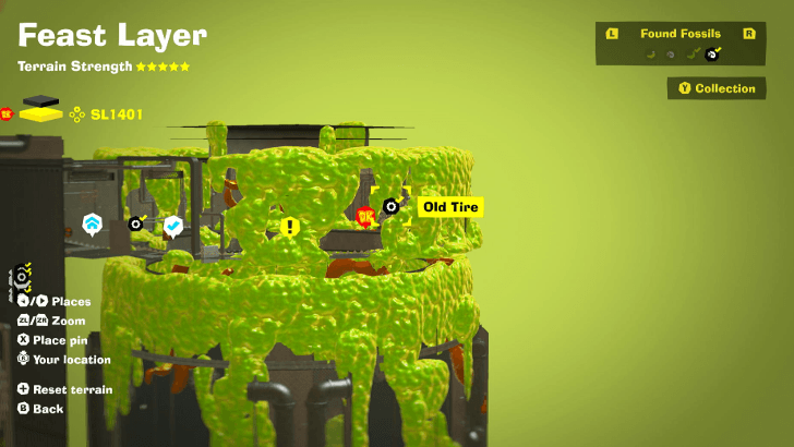 Old Tire 54 Fossil Map Location