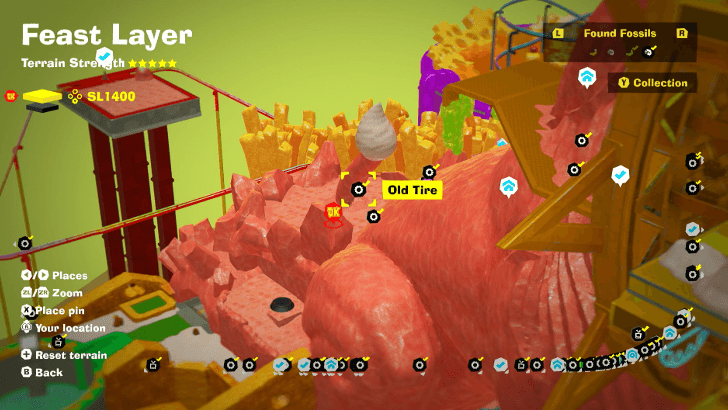 Old Tire 55 Fossil Map Location