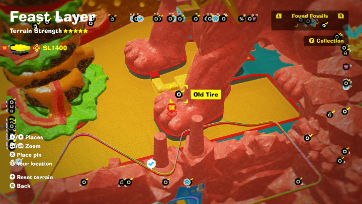 Old Tire 59 Fossil Map Location