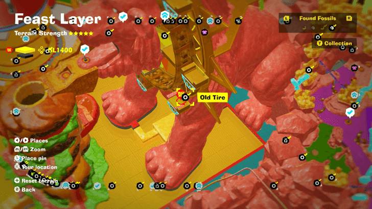 Old Tire 58 Fossil Map Location