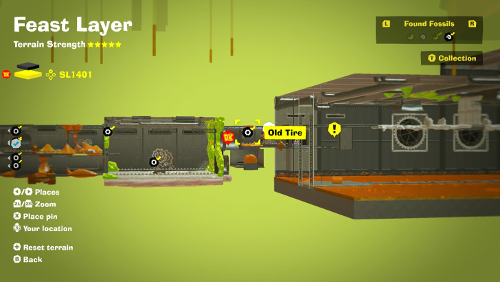 Old Tire 51 Fossil Map Location