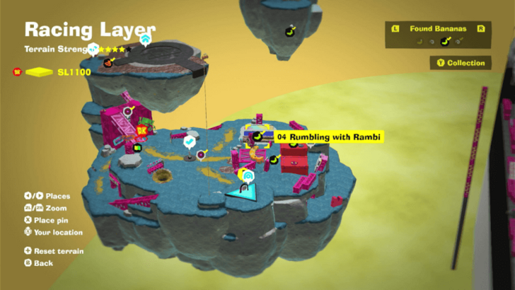 Rumbling with Rambi Banandium Gem Map Location