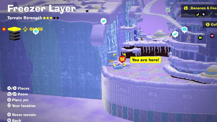 Bombing for Gold Map Location