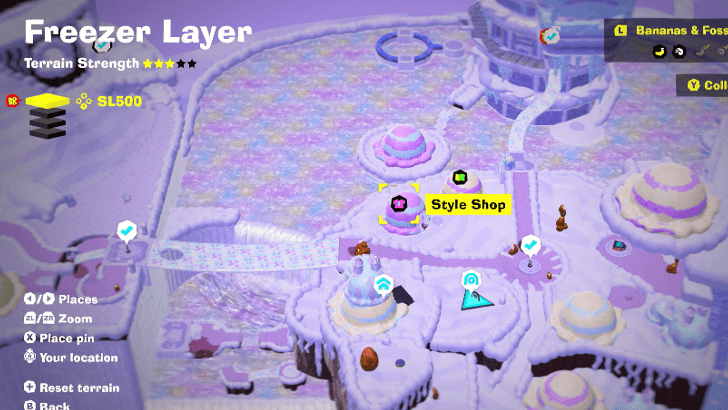 Snowy Crossroads Style Shop Style Shop Map Location