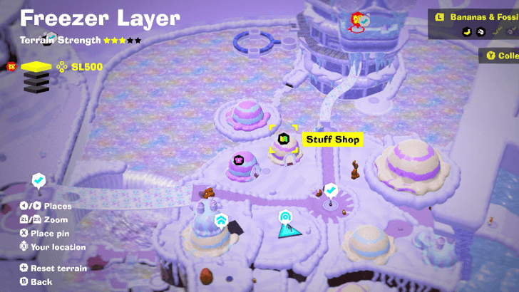Snowy Crossroads Stuff Shop Map Location