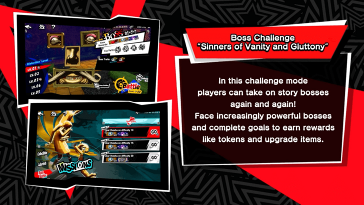 Sinners of Vanity and Gluttony Boss Challenge