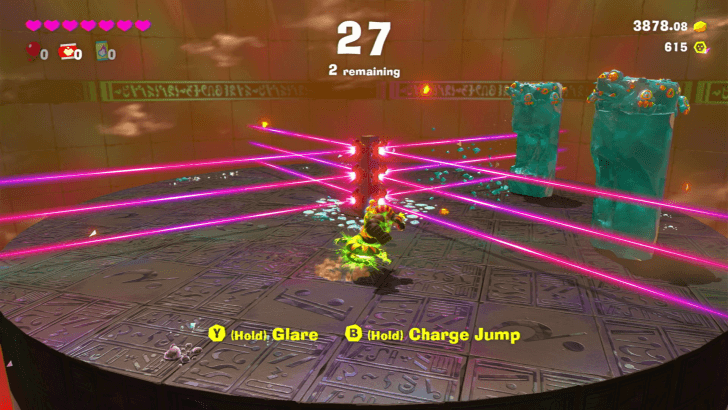 Defeat Both Molevoloids in 30 Seconds