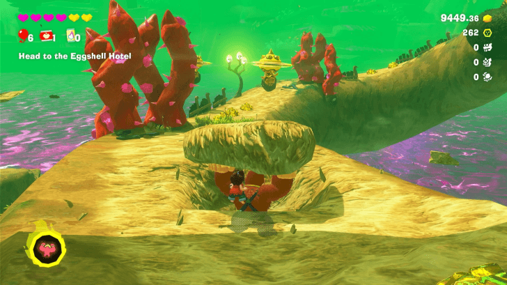 Throw Terrain Chunks at Flying Enemies