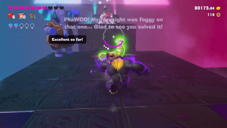 Salty Forecast Cleared Banandium Gem Overworld Location