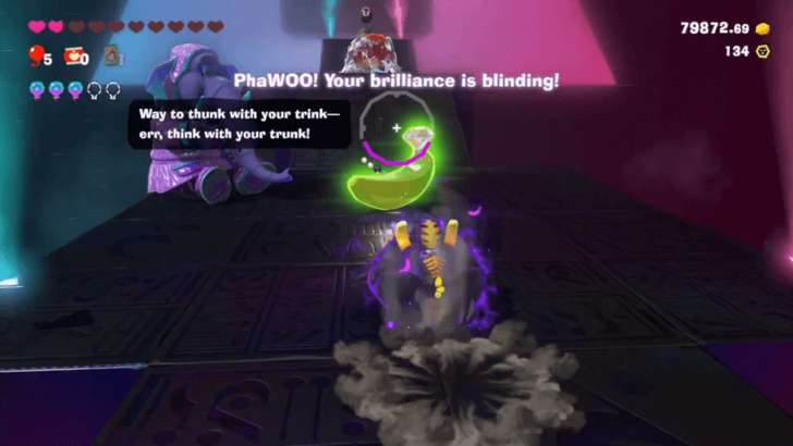 Glowing Forecast Cleared Banandium Gem Overworld Location