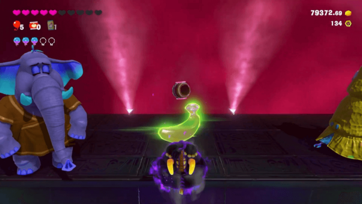 Smart Suction to Light the Way Banandium Gem Overworld Location