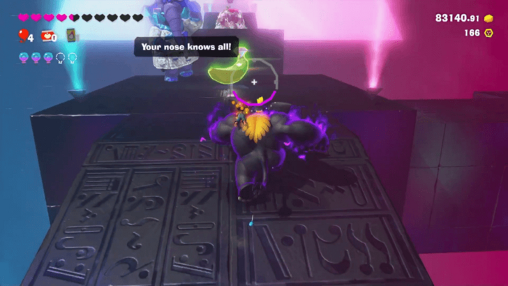 Golden Forecast Cleared Banandium Gem Overworld Location