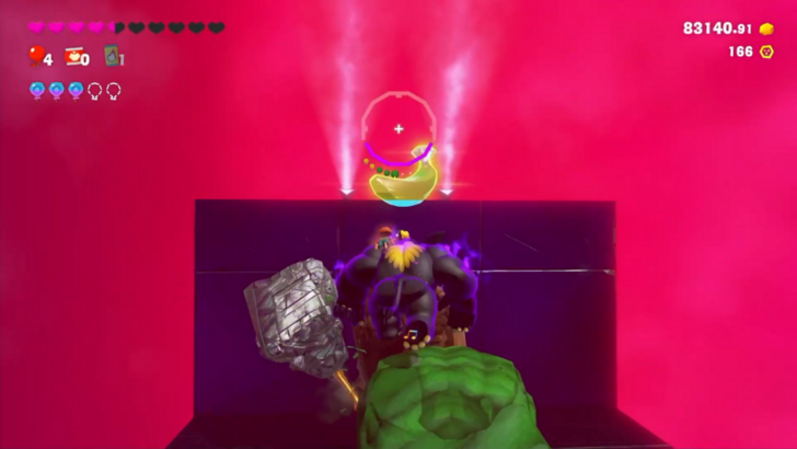 Smart Suction to Build a Bridge Banandium Gem Overworld Location