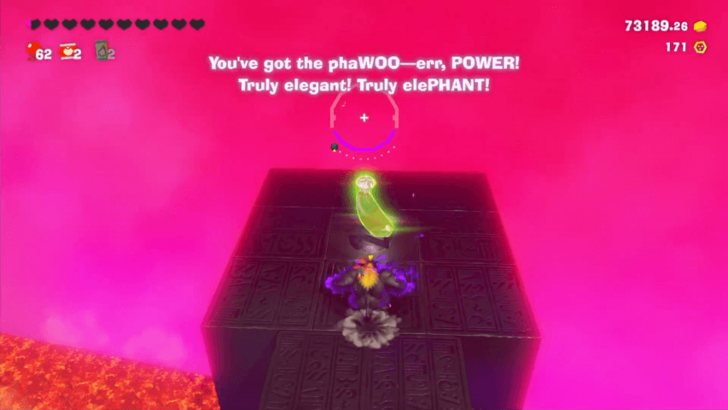 Smart Suction to Guide the Ice Banandium Gem Overworld Location