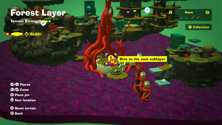 Forest Sublayer 601 Void Stake Void Stake Map Location