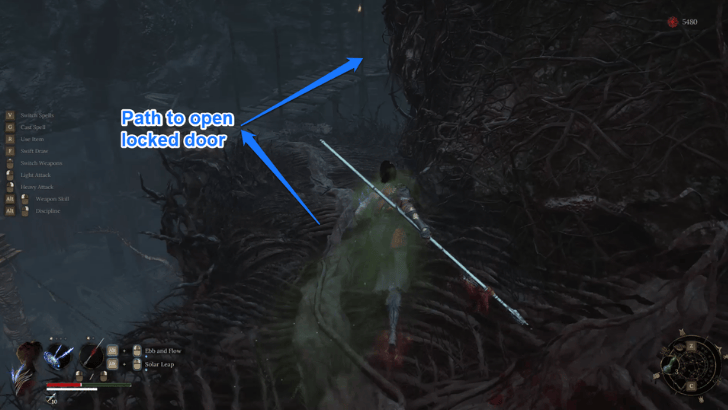 Mercury Workshop Locked Door Path