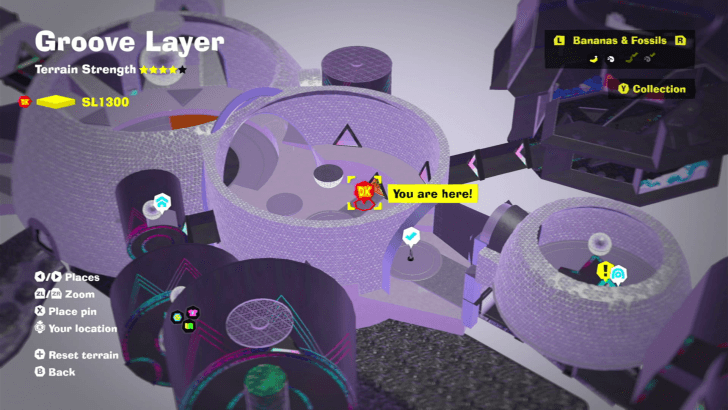 Groove Layer Challenge Course 1 Map Location