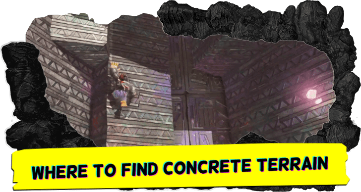 Donkey Kong Bananza - Where to Find Concrete Terrain