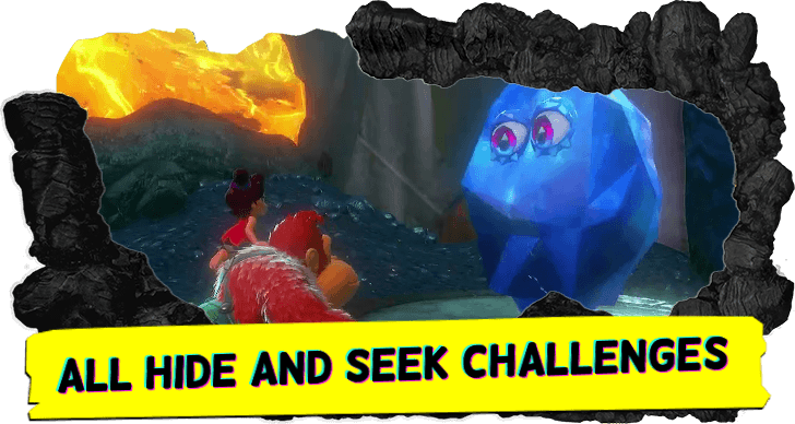 Donkey Kong Bananza All Seekertone Hide and Seek Challenges