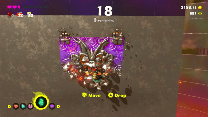 Defeat All Four Wallopoids in 30 Seconds