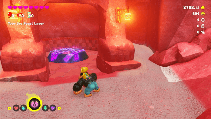 Feast Layer Battle Challenge 1 Challenge Course Ruin Overworld Location